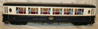 RARE LGB 32658 GOLDEN MOUNTAIN PULLMAN Orient Express PASSENGER M.  O.  B.  CAR MIB 2