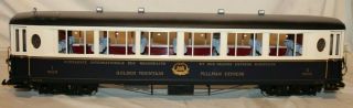 RARE LGB 32658 GOLDEN MOUNTAIN PULLMAN Orient Express PASSENGER M.  O.  B.  CAR MIB 7