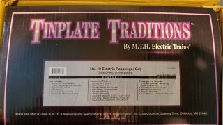 MTH / Lionel Standard Gauge No.  10 Electric Passenger Set 6