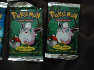 16 Assorted Pokemon Booster Packs: Base Set,  Jungle,  Fossil,  and more 2