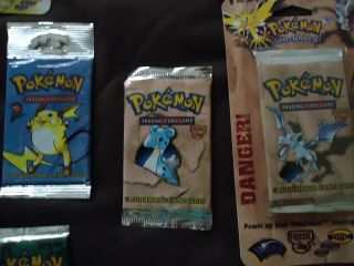 16 Assorted Pokemon Booster Packs: Base Set,  Jungle,  Fossil,  and more 4
