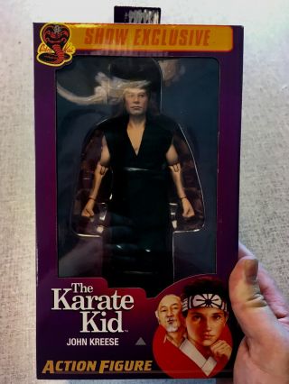 Sdcc 2019 Exclusive Neca The Karate Kid John Kreese Cobra Kai 8″ Clothed Figure