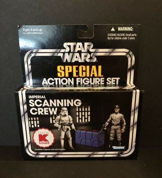 Kenner Star Wars Vintage Col Imperial Scanning Crew Special Action Figures - Nib