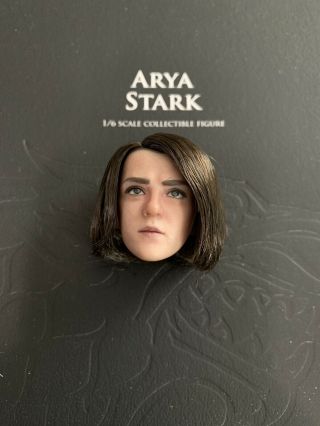 Threezero 1/6 Scale Game Of Thrones Arya Stark Figure Head Sculpt