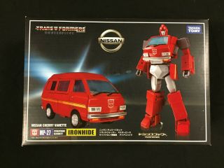Box & Inserts Only Takara Tomy Transformers Masterpiece Ironhide Mp - 27 No Fig