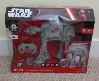 Disney Star Wars At - At U - Command With Remote Control Toys R Us Exclusive