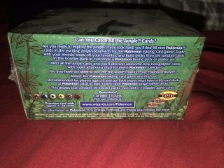 POKEMON JUNGLE BOOSTER BOX - 1st Edition - Wizards WotC Cards - 4
