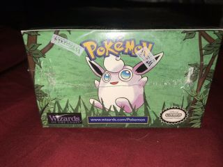 POKEMON JUNGLE BOOSTER BOX - 1st Edition - Wizards WotC Cards - 5