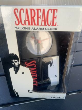 Scarface Talking Alarm Clock Vintage