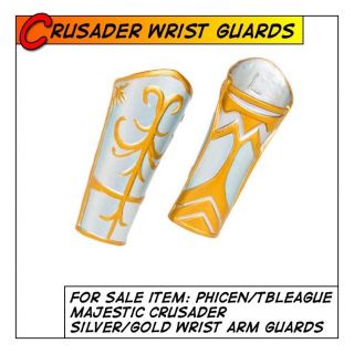 Phicen/tbleague Hot Majestic Crusader Wrist Arm Guards For 1/6 12 " Scale Toys