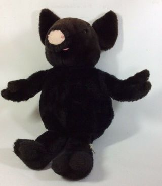 Beatrix Potter Black Pig Plush Stuffed By Eden Toys Made In Haiti I698