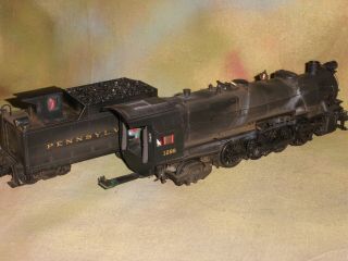 MTH Premier Weathered Pennsylvania 2 - 8 - 2 Steam Loco 1286 Item 20 - 80007A w.  PS2 10