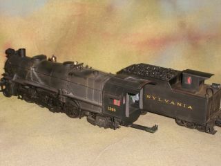 MTH Premier Weathered Pennsylvania 2 - 8 - 2 Steam Loco 1286 Item 20 - 80007A w.  PS2 11