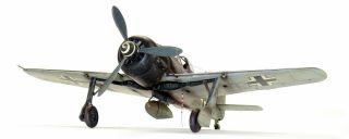 Focke Wulf Fw - 190 A8r2 Wurger 1/48 - Eduard Pro Built And Painted