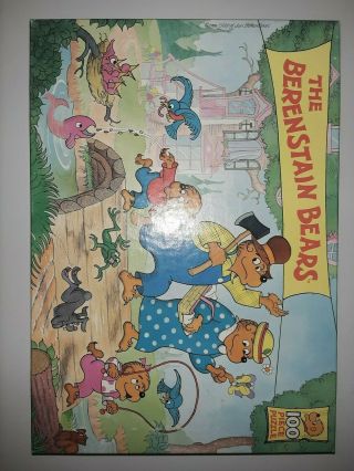 Berenstain Bears Vintage Jigsaw Puzzle 100 Piece Random House 1988