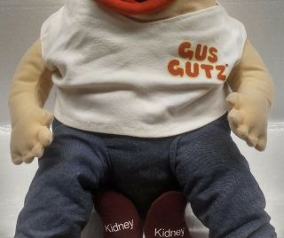 2004 Rumpus Gus Gutz Removable Antatomy Organs Educational Stuffed Plush Toy 4