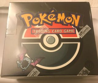 Pokemon Team Rocket 1st First Edition Booster Box 36 Packs English