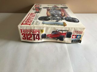 Tamiya Ferrari 312T4 Grand Prix Car 1:12 Scale Plastic Kit BS1225 Open Box 3