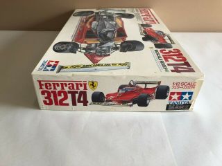 Tamiya Ferrari 312T4 Grand Prix Car 1:12 Scale Plastic Kit BS1225 Open Box 5