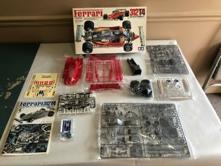 Tamiya Ferrari 312T4 Grand Prix Car 1:12 Scale Plastic Kit BS1225 Open Box 6