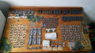 Massive Flames Of War Us/uk Mid - Late War Army With Tons Of