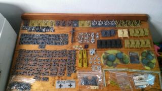 Massive Flames Of War German Mid - Late War Army With Tons Of