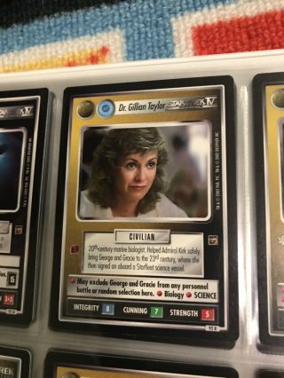 Star Trek Ccg The Motion Pictures Complete Set 134 Cards With Ur And All Da