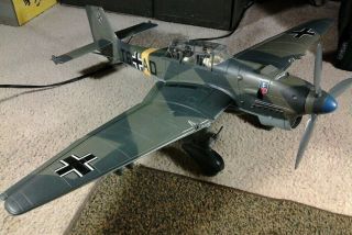 21st Century Toys Junkers Ju87 Stuka Dive Bomber 1:18 Hans Rudel Adult Owned