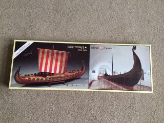 Billing Boats No.  518 Oseberg Viking Ship 1/25 Scale Wooden Model Kit Complete