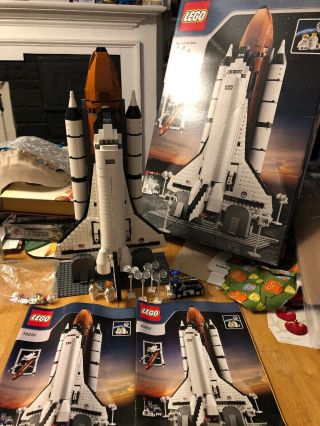 Lego Space Shuttle Adventure - 10213 - 100 Complete W/ Instructions,  Box