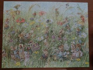 Spring Fling With Vera The Mouse Springbok Marjolein Bastin 500 Pc Jigsaw Puzzle