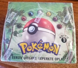Pokemon Jungle 1st Edition Dutch Box
