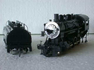 Sunset Models HO Brass Southern Pacific C - 9 SP 2 - 8 - 0 Oil Whale Back Tender 5