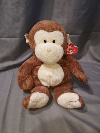 Dangles The Monkey - Ty Pluffies - Plush Doll Kids Stuffed Animal