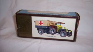 “MATCHBOX” YESTERYEAR PRE - PRODUCTION Y - 13 CROSSLEY w/ TRIAL BLACK ROOFS GRILLE M 11
