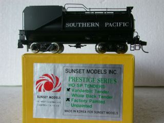 Sunset Models HO Brass Southern Pacific C - 9 SP 2 - 8 - 0 Oil Vanderbilt Tender 2