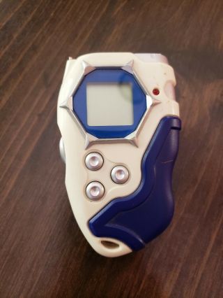 2002 Bandai Digimon D Scanner/d - Tector White/blue