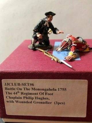 John Jenkins Jjclub - Set 6 Chaplain Philip Hughes With Wounded Grenadier,  Exc