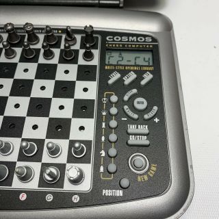VERY RARE - Saitek Kasparov Cosmos Electronic Travel Chess Computer 4