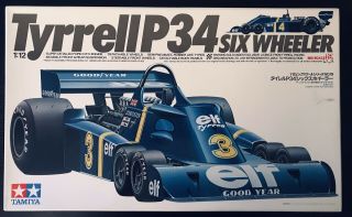 Tamiya 1/12 Tyrrell P34 Six Wheeler Big Scale Model Kit 12021 Elf 2