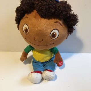 Disney Store Little Einsteins Quincy Talking Plush Doll Stuffed Toy
