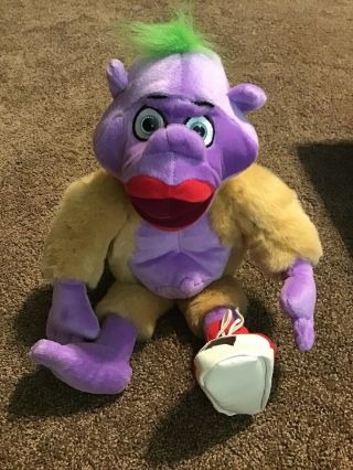 Jeff Dunham Peanut Plush Woozle Little Purple Guy Tags 18 " Stuffed Animal