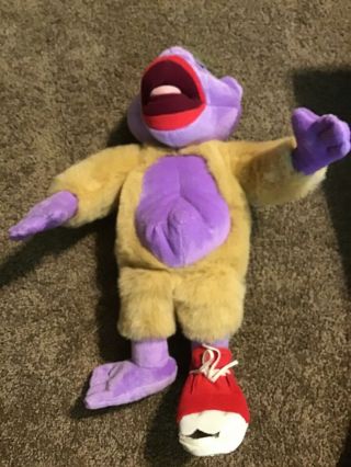 Jeff Dunham Peanut Plush Woozle Little Purple Guy Tags 18 