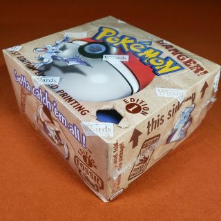 Pokemon Fossil 1st Edition Booster Box 1999 Wotc Factory Tcg Card Game