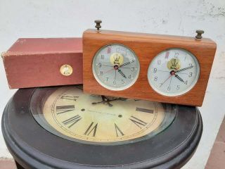 Vintage Chess Clock Timer King