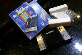 Entex Space Invader 2 Vintage Electronic Arcade Handheld Video Game✨very Rare✨
