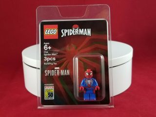 Lego Sdcc Comic Con 2019 Exclusive Ps4 Spider Man Minifigure Marvel Dc