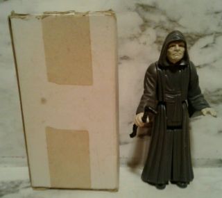Star Wars Vintage 1983 Mail Away Emperor W/ Box Revenge Ofthe Jedi Rotj