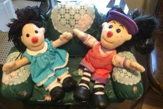Vintage The Big Comfy Couch Loonette Molly Plush Rag Dolls & The Couch Plush