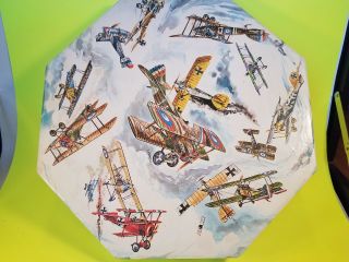 Fighter Planes 1968 Springbok Octagonal Jigsaw Puzzle